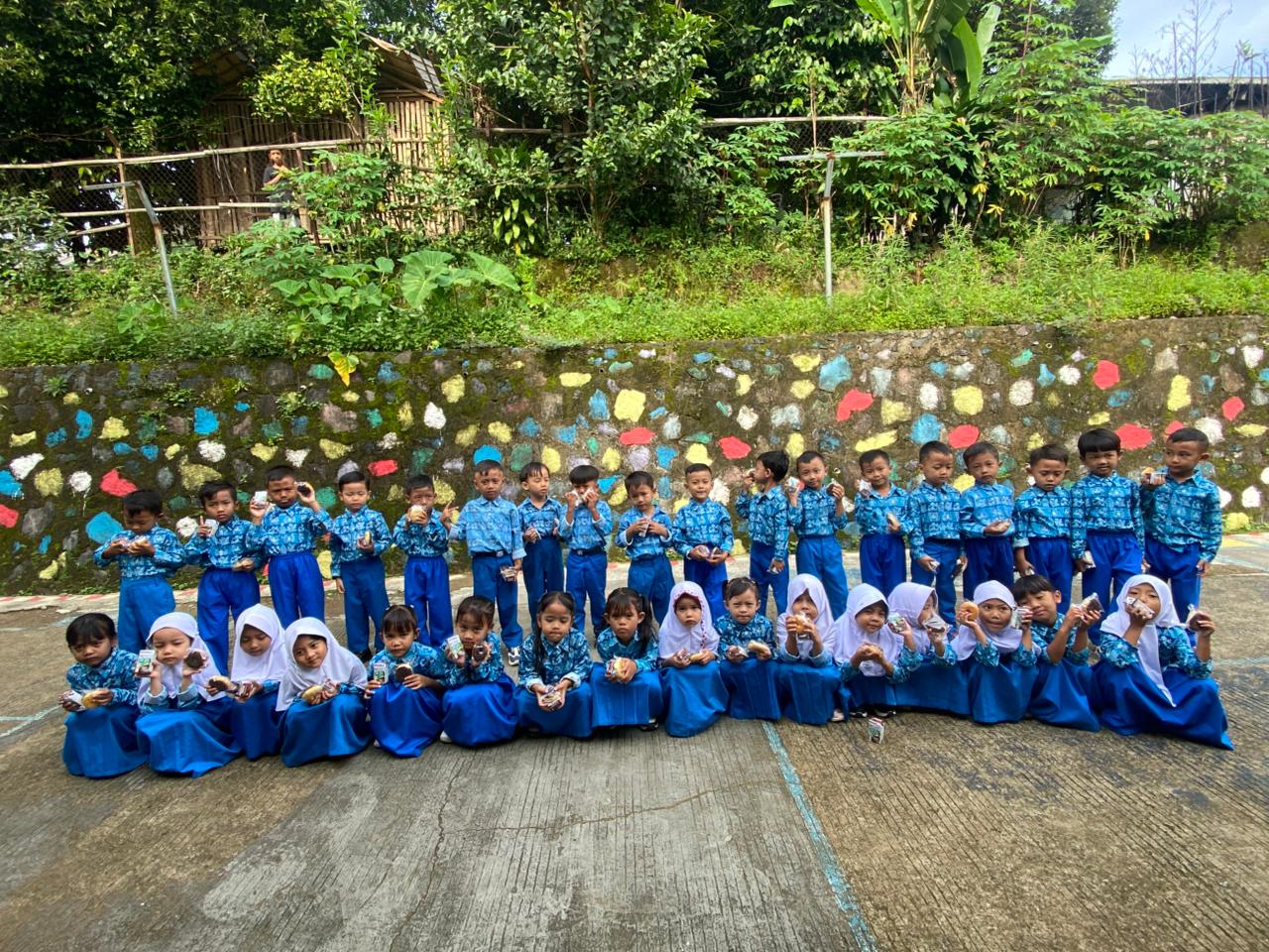 Siswa PAUD Maessar Bayan